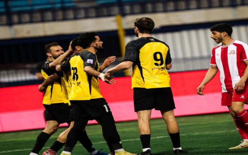 صدارة مؤقتة.. نادي الحسين إربد يتربع على قمة دوري المحترفين الأردني بفوز ثمين